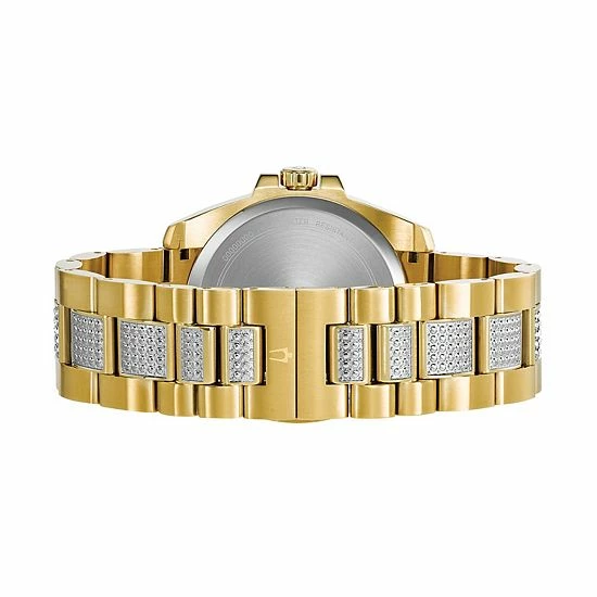 Bulova Men's Crystal Stainless Steel Watch - 98C128 Bulova Men's Crystal Stainless Steel Watch - 98C128 -Bulova Shop unnamed file 1