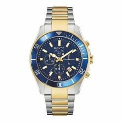 Bulova Men's Marine Star Two-Tone Stainless Steel Chronograph Watch - 98B230