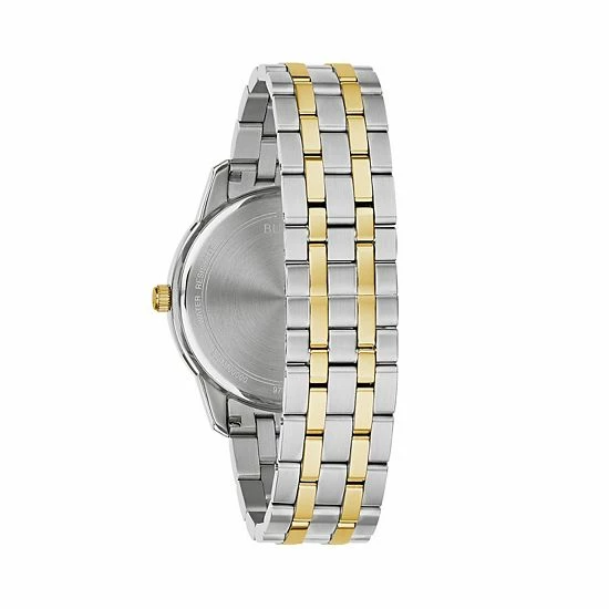 Bulova Men's Diamond Accent Two-Tone Stainless Steel Watch - 98D165 2 Bulova Men's Diamond Accent Two-Tone Stainless Steel Watch - 98D165 - Image 2
