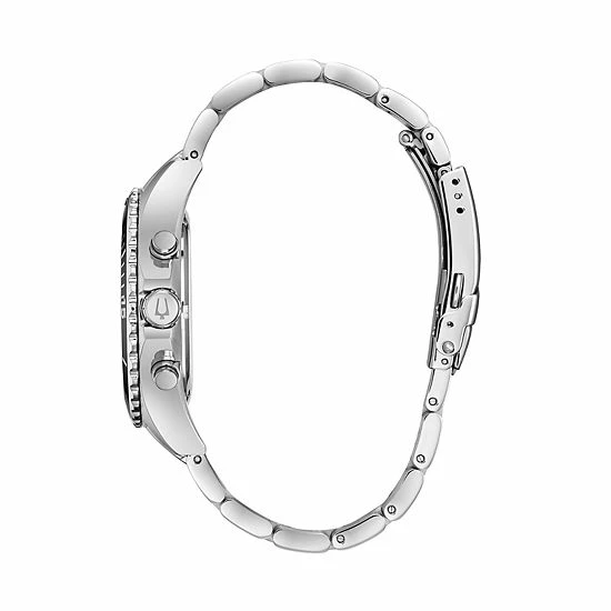 Bulova Men's Stainless Steel Chronograph Watch - 98B325 3 Bulova Men's Stainless Steel Chronograph Watch - 98B325 - Image 3