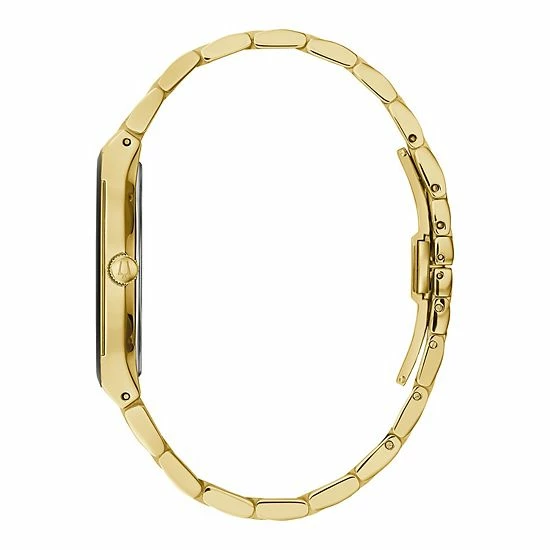 Bulova Men's Gold-Tone Diamond Accent Watch - 97D127 3 Bulova Men's Gold-Tone Diamond Accent Watch - 97D127 - Image 3