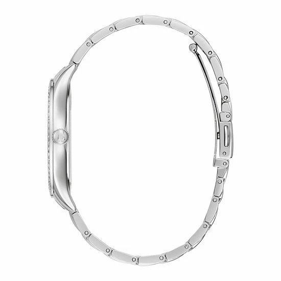 Bulova Women's Mother Of Pearl & Crystal Watch - 96M144 3 Bulova Women's Mother Of Pearl & Crystal Watch - 96M144 - Image 3