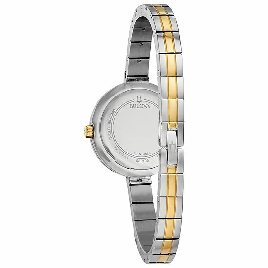 Bulova Women's Rhapsody Diamond Accent Two-Tone Watch - 98P193 2 Bulova Women's Rhapsody Diamond Accent Two-Tone Watch - 98P193 - Image 2