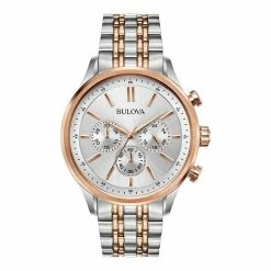 Bulova Men's Two-Tone Chronograph Watch - 98A216