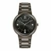 Bulova Men's Gunmetal Ion Plated Diamond Accent Watch - 98D162