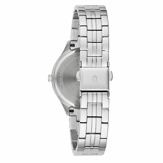 Bulova Women's Crystal Stainless Steel Bracelet Watch - 96L282 2 Bulova Women's Crystal Stainless Steel Bracelet Watch - 96L282 - Image 2