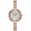Bulova Women's Rhapsody Diamond Accent Rose Gold-Tone Stainless Steel Watch - 97P145
