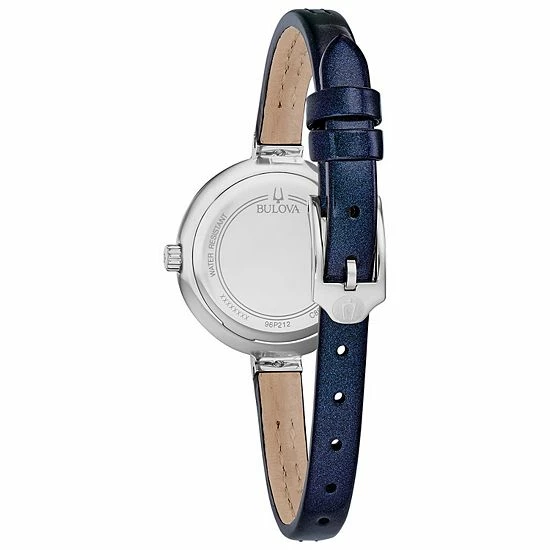 Bulova Women's Rhapsody Diamond Accent Leather Watch - 96P212 2 Bulova Women's Rhapsody Diamond Accent Leather Watch - 96P212 - Image 2