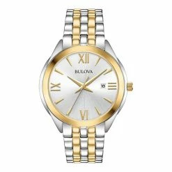 Bulova Men's Two-Tone Stainless Steel Classic Watch - 98B331