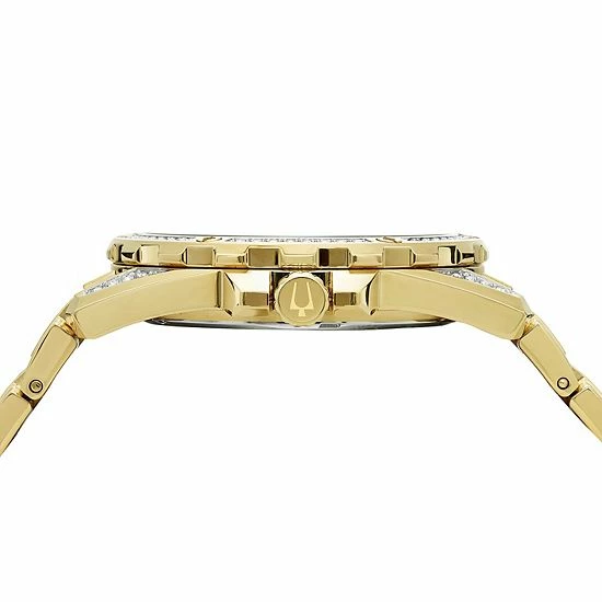 Bulova Men's Crystal Watch & Dog Tag Pendant Set - 98K107 3 Bulova Men's Crystal Watch & Dog Tag Pendant Set - 98K107 - Image 3