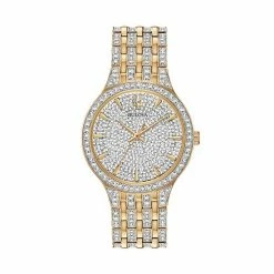 Bulova Men's Phantom Crystal Two Tone Watch - 98A229