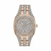 Bulova Men's Phantom Crystal Pave Stainless Steel Watch - 98B324