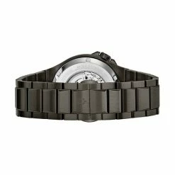 Bulova Men's Stainless Steel Automatic Skeleton Watch Jet Tone -Bulova Shop unnamed file 341