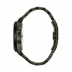 Bulova Men's Stainless Steel Automatic Skeleton Watch Jet Tone -Bulova Shop unnamed file 342