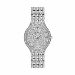 Bulova Women's Crystal Stainless Steel Watch - 96L243