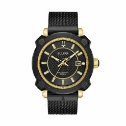 Bulova Men's GRAMMY® Awards Special Edition Precisionist Stainless Steel Mesh Watch - 98B303