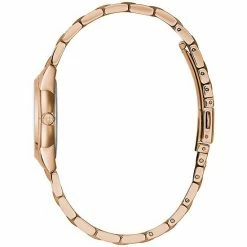 Bulova Women's Diamond Accent Rose Gold-Tone Stainless Steel Watch - 97P151K -Bulova Shop unnamed file 405