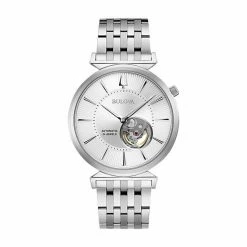 Bulova Men's Regatta Slim Automatic Stainless Steel Watch - 96A235