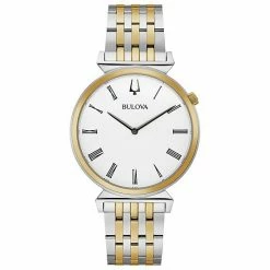 Bulova Men's Slim Two-Tone Stainless Steel Watch - 98A233