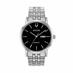 Bulova Men's Classic Stainless Steel Automatic Watch - 96C132