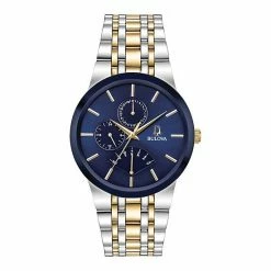 Bulova Men's Two-Tone Multi-Function Dial Watch - 98C132