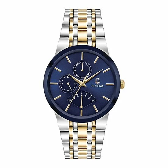 Bulova Men's Two-Tone Multi-Function Dial Watch - 98C132 Bulova Men's Two-Tone Multi-Function Dial Watch - 98C132 -Bulova Shop unnamed file 472