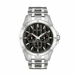 Bulova Stainless Steel Watch - 96C107 - Men