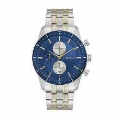 Bulova Men's Two-Tone Chronograph Watch - 98A243