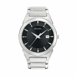 Bulova Dress Classic Stainless Steel Watch - 96B149 - Men