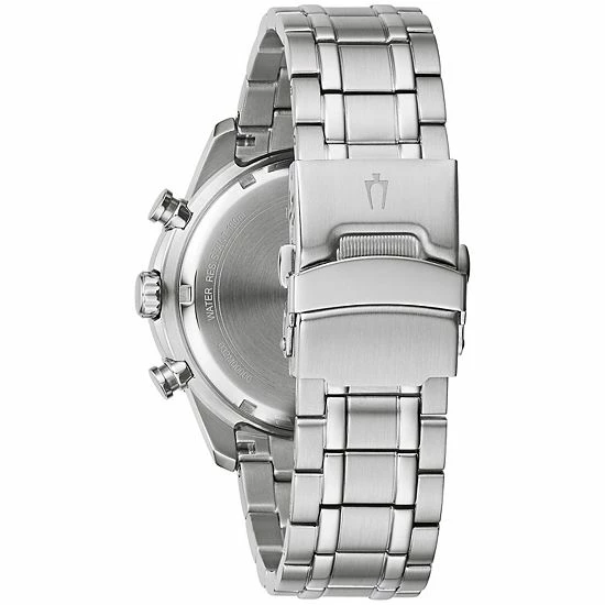Bulova Men's Stainless Steel Chronograph Watch - 98A257 2 Bulova Men's Stainless Steel Chronograph Watch - 98A257 - Image 2