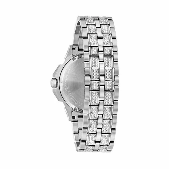 Bulova Men's Octava Crystal Stainless Steel Watch - 96C134 2 Bulova Men's Octava Crystal Stainless Steel Watch - 96C134 - Image 2