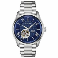 Bulova Men's Wilton Automatic Stainless Steel Watch - 96A218