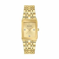 Bulova Women's Diamond Accent Stainless Steel Watch - 97P140