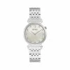 Bulova Women's Stainless Steel Diamond Accent Watch - 96P216