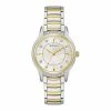 Bulova Women's Two-Tone Mother Of Pearl & Diamond Accent Watch - 98R288