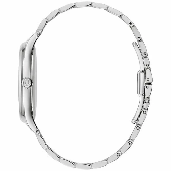 Bulova Women's Stainless Steel Diamond Accent Watch - 96P220 3 Bulova Women's Stainless Steel Diamond Accent Watch - 96P220 - Image 3