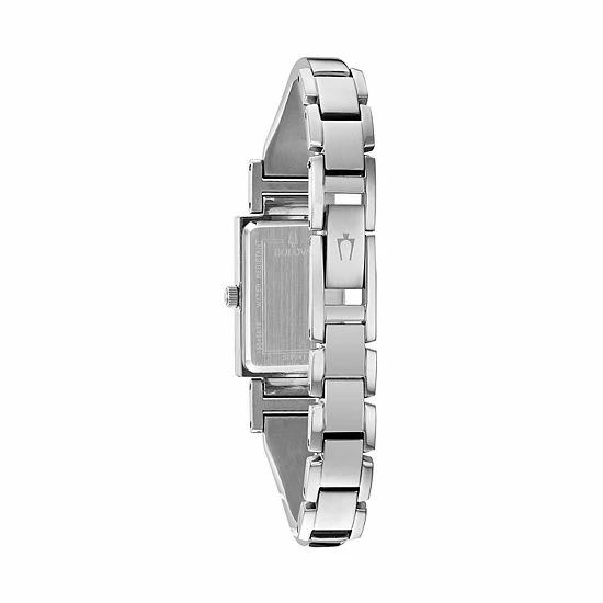 Bulova Women's Diamond Accent Half-Bangle Watch - 96P209 2 Bulova Women's Diamond Accent Half-Bangle Watch - 96P209 - Image 2