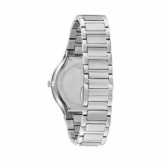 Bulova Men's Diamond Accent Stainless Steel Watch - 96E117K 2 Bulova Men's Diamond Accent Stainless Steel Watch - 96E117K - Image 2