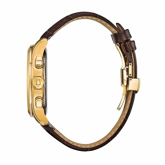 Bulova Men's Classic Wilton Leather Chronograph Watch - 97B169 3 Bulova Men's Classic Wilton Leather Chronograph Watch - 97B169 - Image 3