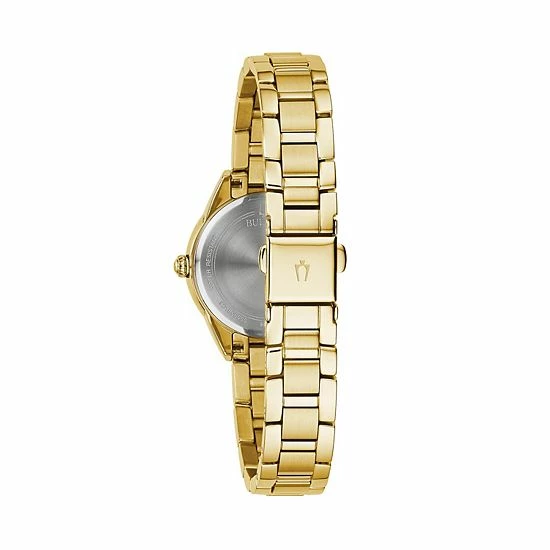 Bulova Women's Diamond Accent Gold-Tone Watch - 97P150 2 Bulova Women's Diamond Accent Gold-Tone Watch - 97P150 - Image 2
