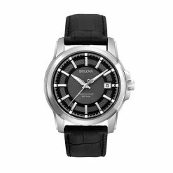 Bulova Men's Precisionist Langford Leather Watch - 96B158