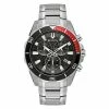 Bulova Men's Stainless Steel Chronograph Watch - 98B344