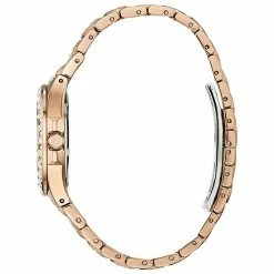 Bulova Women's Rose Gold-Tone Crystal Baguette Watch - 98L268 5 Bulova Women's Rose Gold-Tone Crystal Baguette Watch - 98L268 -Bulova Shop unnamed file 681