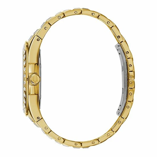 Bulova Men's Gold-Tone Crystal Watch - 98A239 3 Bulova Men's Gold-Tone Crystal Watch - 98A239 - Image 3