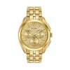 Bulova Men's CURV Stainless Steel Chronograph Watch Gold Tone
