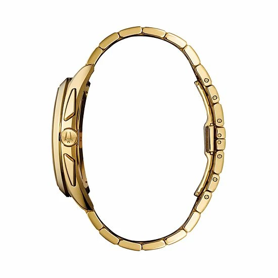 Bulova Men's CURV Stainless Steel Chronograph Watch Gold Tone Bulova Men's CURV Stainless Steel Chronograph Watch Gold Tone -Bulova Shop unnamed file 708