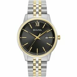 Bulova Men's Two-Tone Stainless Steel Bracelet Watch - 98B374