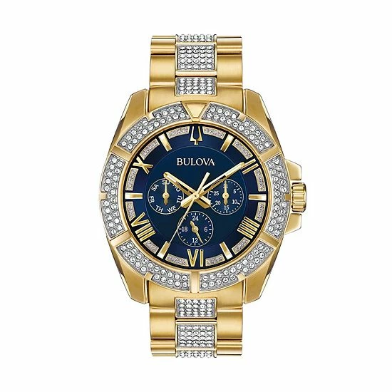 Bulova Men's Crystal Stainless Steel Watch - 98C128 Bulova Men's Crystal Stainless Steel Watch - 98C128 -Bulova Shop unnamed file